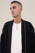 Long coat in wool blend